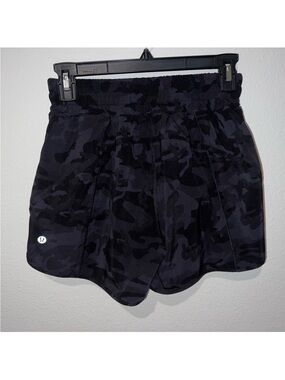 lululemon athletica Black Camo Athletic Shorts